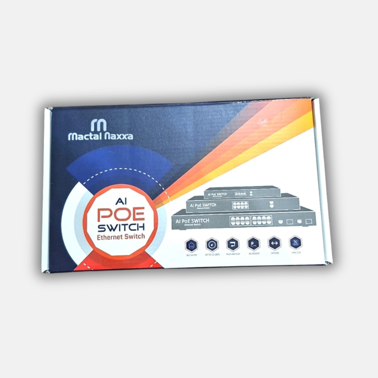 4CH POE SWITCH SE-4+2FE -96W